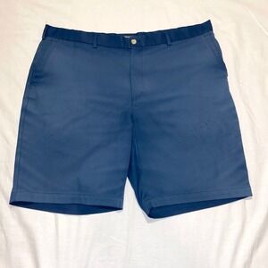 Peter Millar Shorts men's 40 Crown Sport Chino 9" Inseam Performance Blue Casual